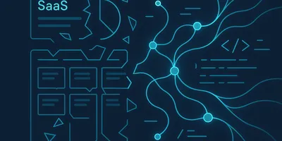 Developer using an AI coding tool to build a custom project management app, replacing SaaS subscriptions