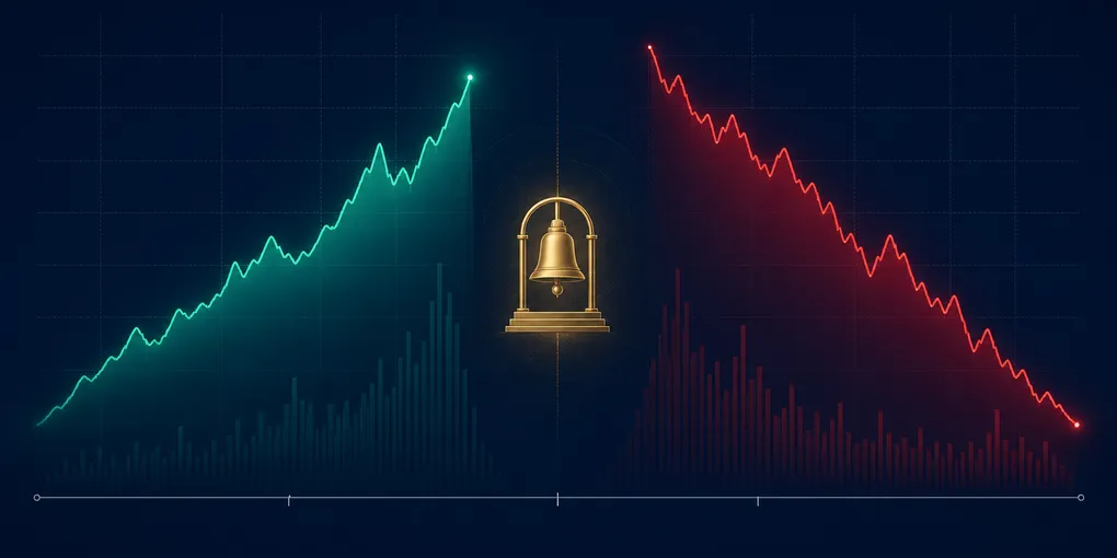 Financial chart showing OpenAI revenue growth alongside expanding losses, symbolizing IPO pressure on enterprise pricing